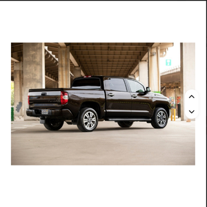 Parachoques Trasero Cromado Personalizado para Camioneta Americana 2022, 4X4 Turbo, Toyota Tundra AWD Izquierdo Oscuro R19 Cuero - Product Image 2