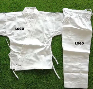 เครื่องแบบคาราเต้ชุดฝึกศิลปะการต่อสู้ผ้าฝ้ายแบบมืออาชีพชุดคาราเต้มีปกสีดำระบายอากาศได้สำหรับผู้ใหญ่ - Product Image 5