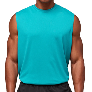Men Activewear Tank Top Bodybuilding <b>Muscle</b> Shirt Sleeveless Gym <b>Vest</b> Quick Dry Training Fitness Sportswear Top - Product Image 3