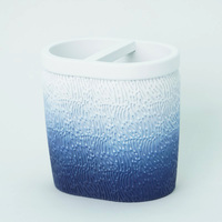 Ensemble d'accessoires de salle de bain en résine comprenant un distributeur de savon Boîte à mouchoirs Porte-brosse à dents Ensemble de toilette stocké pour un usage domestique