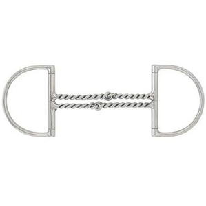 Bridon à double articulation en acier inoxydable de haute qualité pour une conduite sûre, avec logo personnalisable, pour l'équitation - Product Image 5