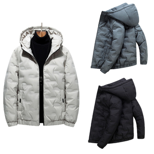 Winter Coat <b>Men's</b> <b>Light</b> Down Puffer <b>Men's</b> <b>Jackets</b> Fabric Outdoor Super Warm Winter <b>Men's</b> Puffer <b>Jackets</b> Canvas <b>Jacket</b> - Product Image 1