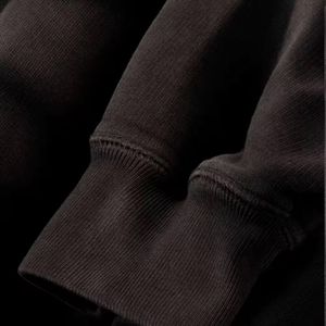 Sweat-shirts à capuche surdimensionnés en coton vintage pour hommes, avec logo personnalisé, style streetwear d'hiver, lavage à l'acide, imprimé numérique, effet délavé - Product Image 6