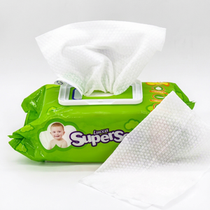 Lingettes pour bébé Uniquality SuperSoft Hypoallergéniques Sans Alcool Pour Soins de la Peau des Bébés - Product Image 1