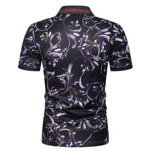 Camiseta Polo para hombre con mangas cortas, ropa juvenil más vendida, cómoda tela hecha en Pakistán, diseño de impresión antiarrugas - Product Image 3