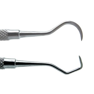 Faucille antérieure dentaire Towner U15/33 Détartreur à jacquette Instruments parodontaux à double extrémité Détartreur dentaire professionnel - Product Image 5