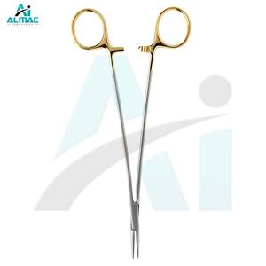 Almac Debakey ที่ใส่เข็มสแตนเลสแบบพรีเมี่ยมเครื่องมือทางการแพทย์เย็บแผลผ่าตัดอย่างดีจับแน่น - Product Image 3
