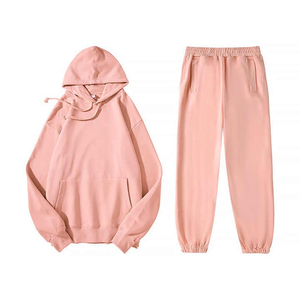 2025 High Quality Custom Oversized Men's Jogging Tracksuit Men Women Long Fitness Joggers <b>Pants</b> Hoodie Set Tracksuit For Man - Product Image 6