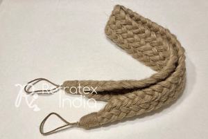 Embrasses de rideaux pour bouchon de rideaux et décoration intérieure par réfractex inde fabriquées en inde pour embrasses en Jute - Product Image 4