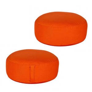 Rond rectangulaire grand Yoga traversin oreiller confortable doux velours méditation coussin sarrasin remplissage OEM/ODM accepter - Product Image 6