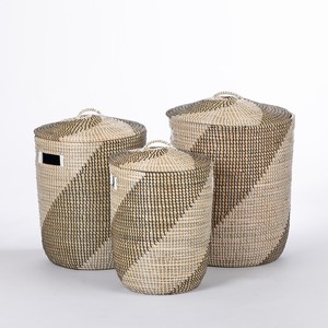 Conteneur ménager en gros, panier en jonc de mer, prix le plus bas, paniers en jonc de mer prêts à être expédiés - Product Image 6