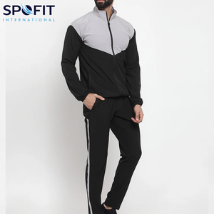 Ensemble de survêtement de sport pour homme imprimé tendance 2 pièces 100% coton molleton respirant Vêtement de jogging - Product Image 2