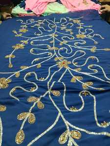 Caractéristique antistatique de partie de style de broderie de tissu respirable de travail - Product Image 6