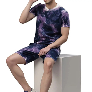 Expédition rapide Sublimation Ensemble d'été court à demi-manches personnalisé Concevez votre propre ensemble d'été pour hommes à bas prix - Product Image 5