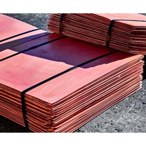 99.99% hojas de cátodo de cobre rojo refinado para la fabricación de componentes electrónicos de trefilado de fusión industrial - Product Image 5