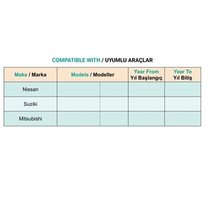 Clips para Maletero y Equipaje para Nissan, Suzuki, Mitsubishi - 10 Piezas - Product Image 5