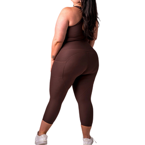 Conjunto de Yoga de Talla Grande con Soporte Alto, Tejido Elástico de Compresión, Ropa Deportiva Activa para Entrenamiento en el Gimnasio para Mujer - Product Image 2