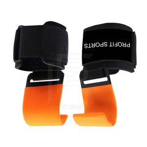 Empuñaduras de neopreno de alta calidad con ganchos Venta al por mayor Powerlifting Gimnasio Fitness Muñequera de seguridad - Product Image 4