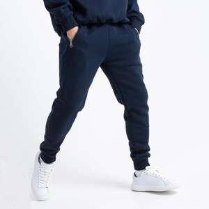 Conjunto de sudadera y pantalón de algodón personalizado para mujer Unisex con cuello redondo de alta calidad, conjunto de pantalones de chándal y sudadera para hombre, Jogger - Product Image 3