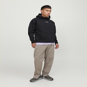 Sweat à capuche décontracté à manches longues imprimé pour hommes Hiver Polyester/coton brodé Technics - Product Image 1