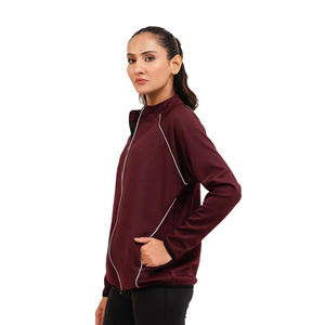 Chándal Deportivo Informal con Capucha y Logotipo para Mujer, Transpirable, 100% Algodón, Forro Polar, Ligero, 2 en 1, con Bolsillos Laterales - Product Image 2