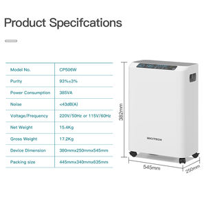 Micitech Hoge Zuiverheid Thuisgebruik Medische Apparatuur 5l Zuurstof Ademhalingsmachine Concentrador De Oxigeno - Product Image 6