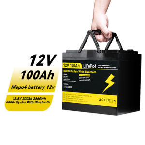 Stock UE Batterie LiFePO4 12V/24V 100Ah-300Ah BMS intelligent 8000+ cycles pour camping-car solaire hors réseau - Product Image 1