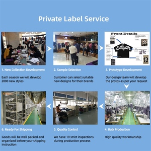 Custom High End Distressed <b>Acid</b> Wash Patched <b>Drop</b> Shoulder Embroidery Heavyweight Streetwear Custom high quality - Product Image 4