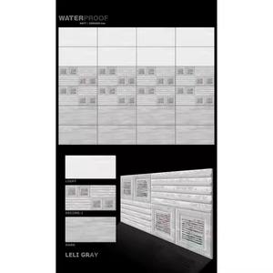 12X24กระเบื้องตกแต่งผนังภายในคุณภาพสูงขนาด30x60ซม. ลายโมเดิร์นเคลือบสี300X600มม. - Product Image 3