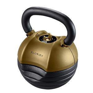 Pesas rusas ajustables recubiertas de goma de 22,6 KG, pesas libres para gimnasio en casa de 50LB - Product Image 1
