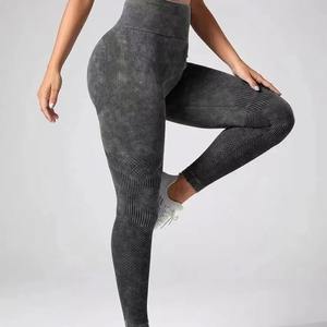 Top Rated Women's Yoga <b>Slim</b> Fit High Rise Seamless Compression <b>Leggings</b> with Push up Stretch Waist-Private Label - Product Image 6