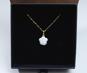 Collier de perles d'eau douce naturelles de luxe pour femmes, bijoux de mariée élégants, cadeau de mariage - Product Image 2