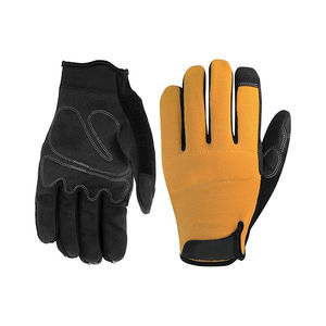 Gants de travail de sécurité personnalisés de la meilleure qualité Gants de mécanicien de protection en plein air résistants aux chocs OEM de gros - Product Image 4