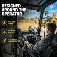 Chargeuse-pelleteuse haute performance pour l'excavation, le chargement et la manutention de matériaux |   Chargeur hydraulique avec moteur et pompe |   Certifié CE