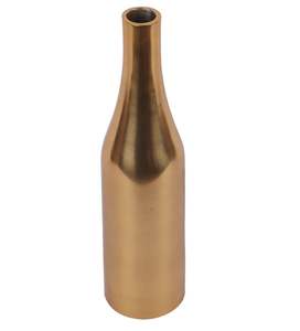 Florero de hierro de lujo, diseño moderno dorado, cantidad a granel, decoración festiva para el hogar, decoración de mesa decorativa, hotel hecho a mano, India - Product Image 5