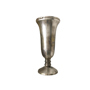 Creative <b>Black</b> Metal Trumpet <b>Vase</b> Modern Abstract Sculptural Design Unique Home Decor Luxury Glazed U-Shaped Floral Container - Product Image 5