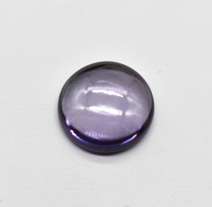 Cambio de color de corindón de Alejandrita de laboratorio (sombra clara) rondas cabujones calibrados parte posterior plana 3 MM a 15 MM piedra preciosa suelta - Product Image 1