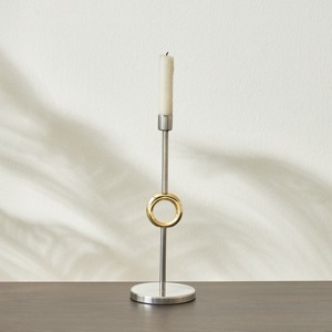 Handcrafted Candle <b>Holder</b> Artistic Wooden and Metal Lantern Pillar <b>Tealight</b> Stand for Bedroom Living Room Decor - Product Image 3