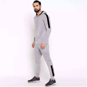 Survêtement en molleton personnalisé de haute qualité pour hommes, vêtements de sport, survêtement pas cher unisexe, survêtement uni avec impression personnalisée - Product Image 2