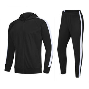 Survêtement d'hiver unisexe personnalisable impression à la mode/contraste grande/grande taille 2 pièces/ensembles 100% coton - Product Image 5