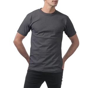 T-shirt homme nouveauté coupe d'été à manches courtes col en O t-shirt uni tissu respirant sport Gym Fitness décontracté haut streetwear - Product Image 6