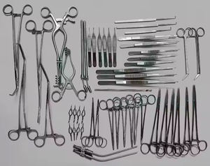 Venta al por mayor superventas mayor cirugía vascular conjunto de 52 piezas de acero inoxidable instrumentos médicos quirúrgicos CE ISO aprobado - Product Image 4