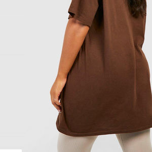 OEM <b>Women</b> Boxy <b>T</b> <b>Shirts</b> Factory Supplier Custom Oversized Tee Casual Streetwear Fashion Top with Printing or Embroidery Options - Product Image 5