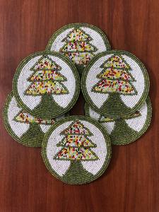 Dessous de verre en noyer Ensembles de dessous de verre en bois de noyer-Qualité supérieure - Product Image 6