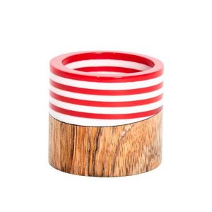 <b>Top</b> Quality Resin Customized Colour Bone Orange Resin Brick Stripe Design Napkin Ring for <b>Wedding</b> <b>Table</b> by Aaliyan Impex - Product Image 2