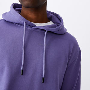 เสื้อฮู้ดผ้าฟลีซกันเป็นขุย แบบยูนิเซ็กซ์ คุณภาพสูง ดีไซน์ทันสมัย สวมใส่สบาย ผลิตจากโพลีเอสเตอร์ แฟชั่นสำหรับผู้ชาย ไซส์พลัส ถักทอสำหรับฤดูหนาว สีพื้น - Product Image 2