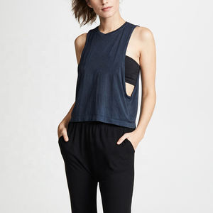 Débardeur de sport pour femme, mode d'été, séchage rapide, sublimé, ample, sans manches, yoga, sport, vente en gros - Product Image 5