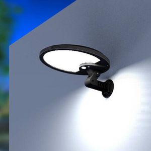 Lampe solaire de sécurité sans fil avec détecteur de mouvement, 56 LED, 500 <span class=keywords><strong>lumens</strong></span>, angle de faisceau de 20 degrés, étanche, <span class=keywords><strong>applique</strong></span> murale extérieure en polycarbonate - Product Image 2
