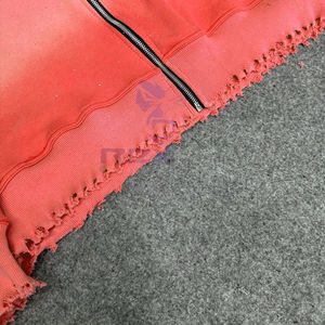 Tasa de fábrica Calidad profesional Más demandada Cremallera Sudadera con capucha Impreso digital 100% Algodón Sólido Sudaderas con capucha para hombres Precio barato - Product Image 4