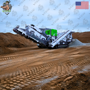92TPH Impactor USA-para asfalto y hormigón-Calidad de EE. UU.-Envío DDP incluido-VYKIN 90-IC/S Trituradora/cribadora de doble impacto - Product Image 1